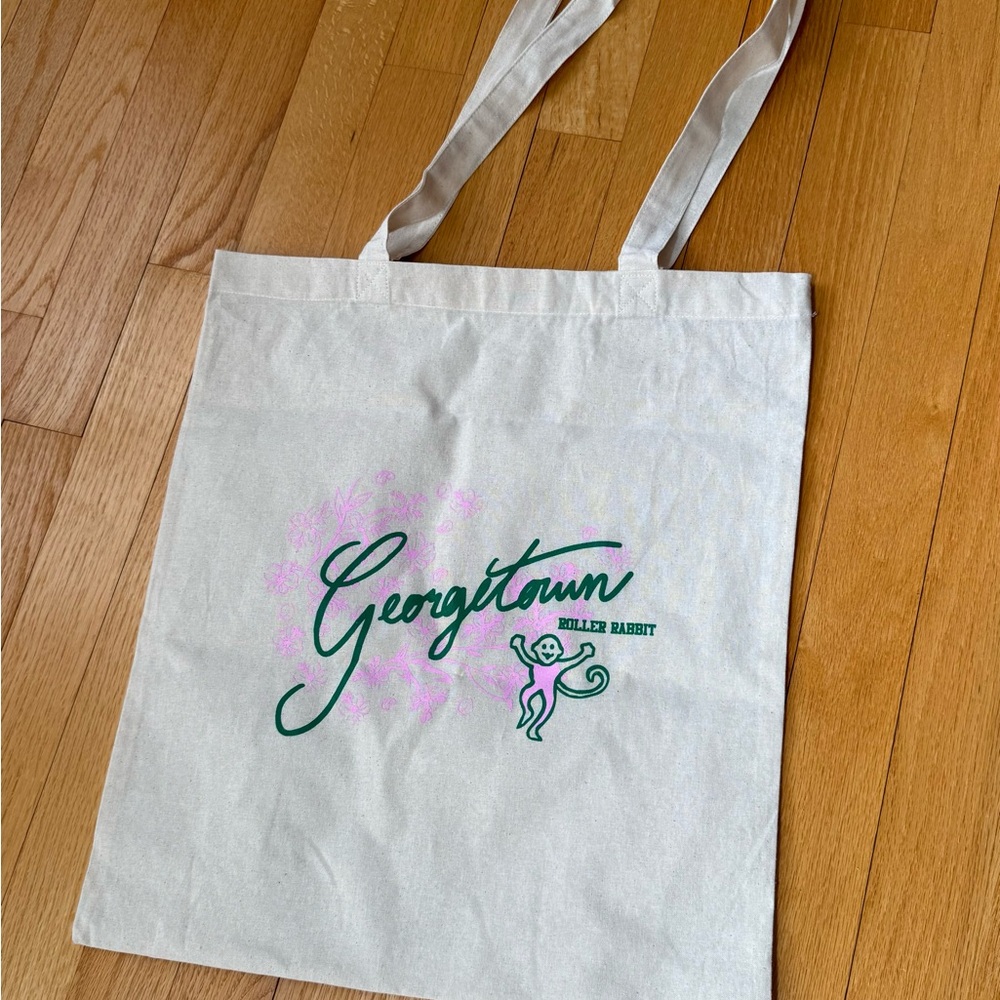 Roller Rabbit 2026 Limited Edition Cherry Blossom Georgetown DC Tote